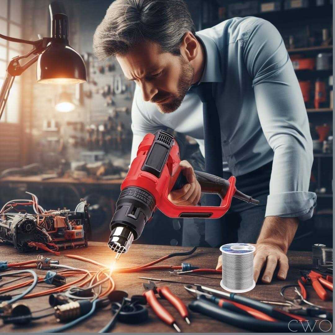 Bauer 1600 Watt 12 Amp 14 Temperature Dual Fan Speed Heat Gun - Cheap Fitting