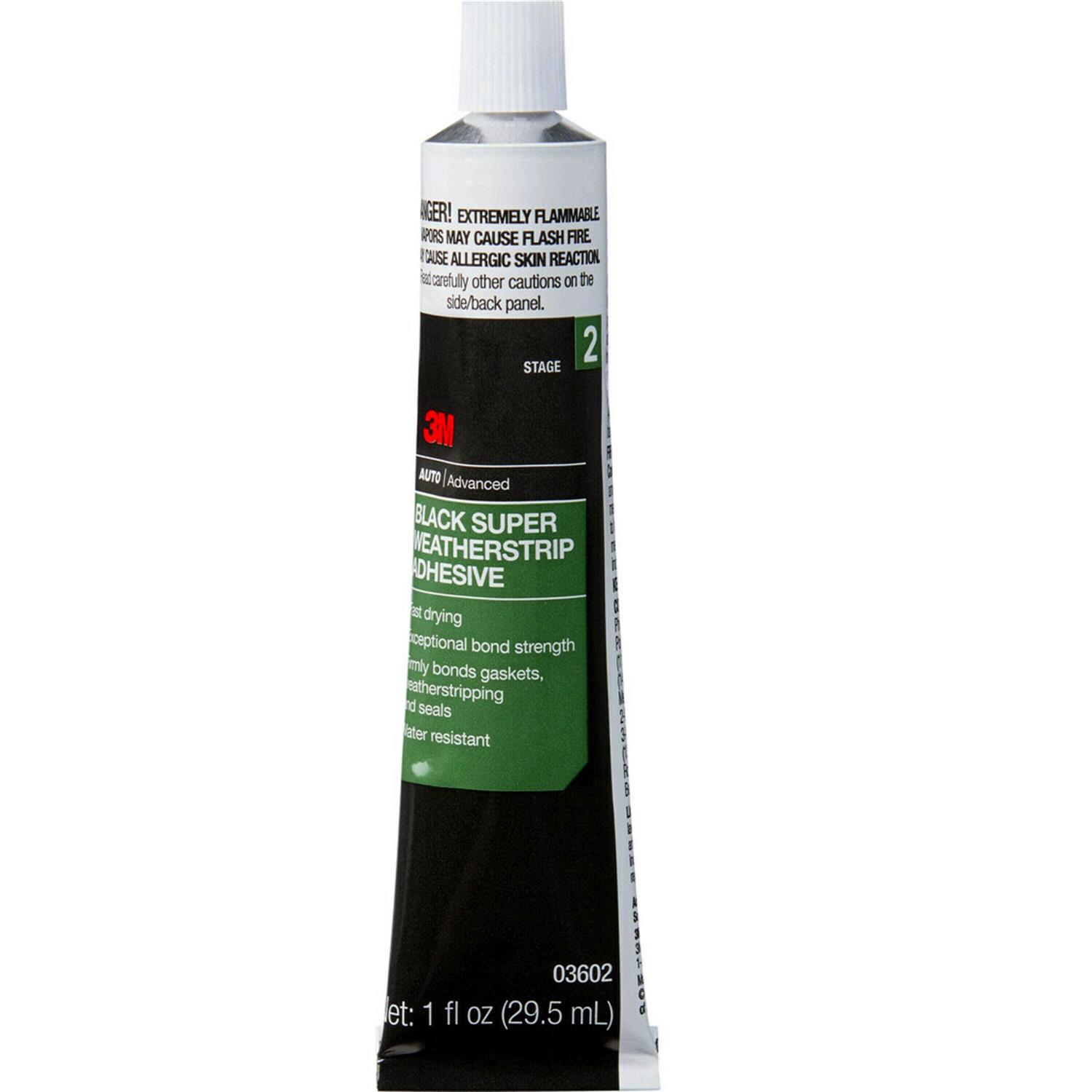 3M Black Super Weatherstrip Adhesive 03602 - Cheap Fitting