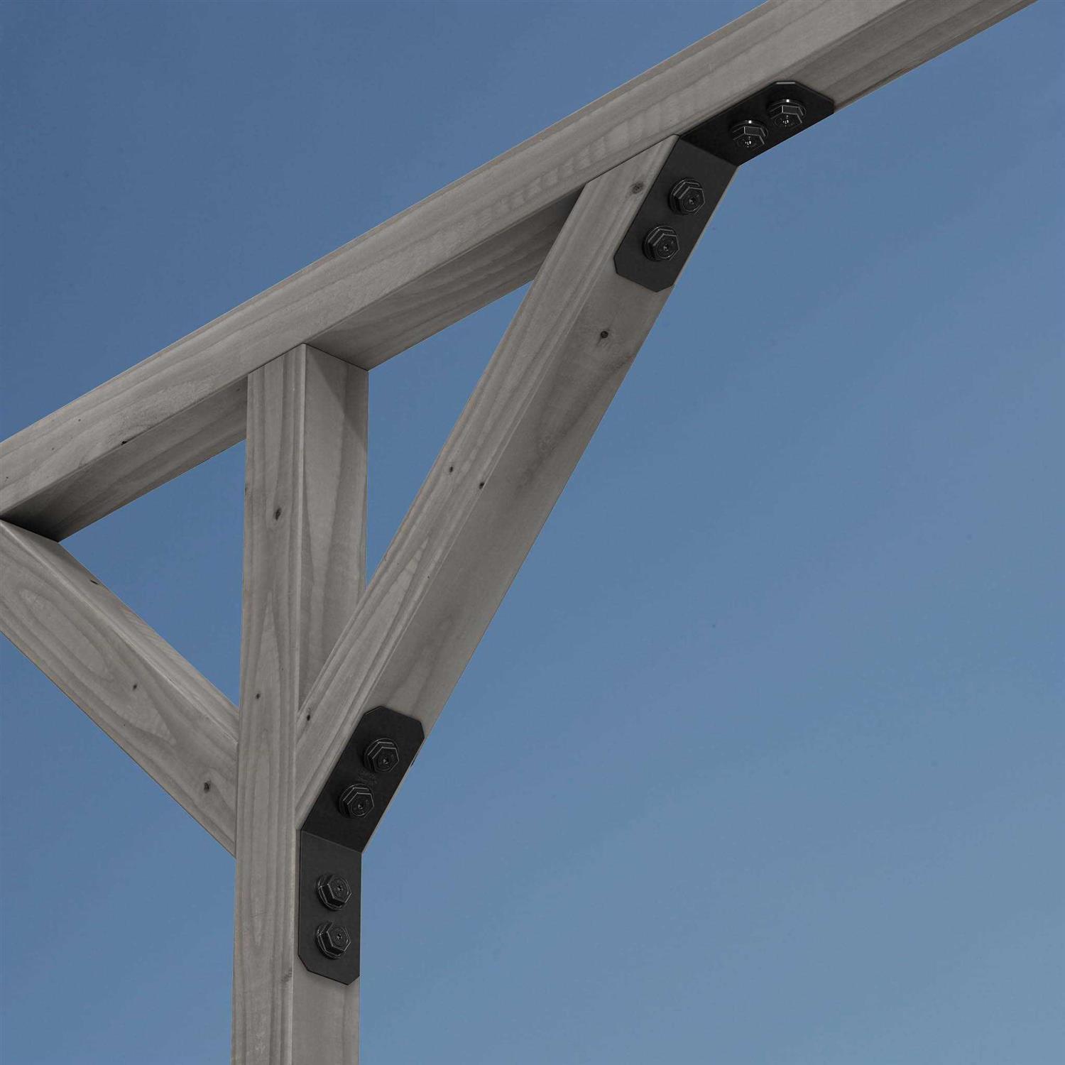 Simpson Strong-Tie APVKB45-4 Decorative Knee Brace Connector - Cheap Fitting