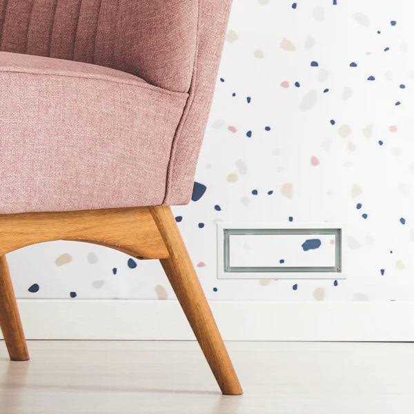 Aria Vent 10-3/4 in. H X 14-15/16 in. W Satin White ABS Plastic Wall/Ceiling Air Vent Return - Cheap Fitting