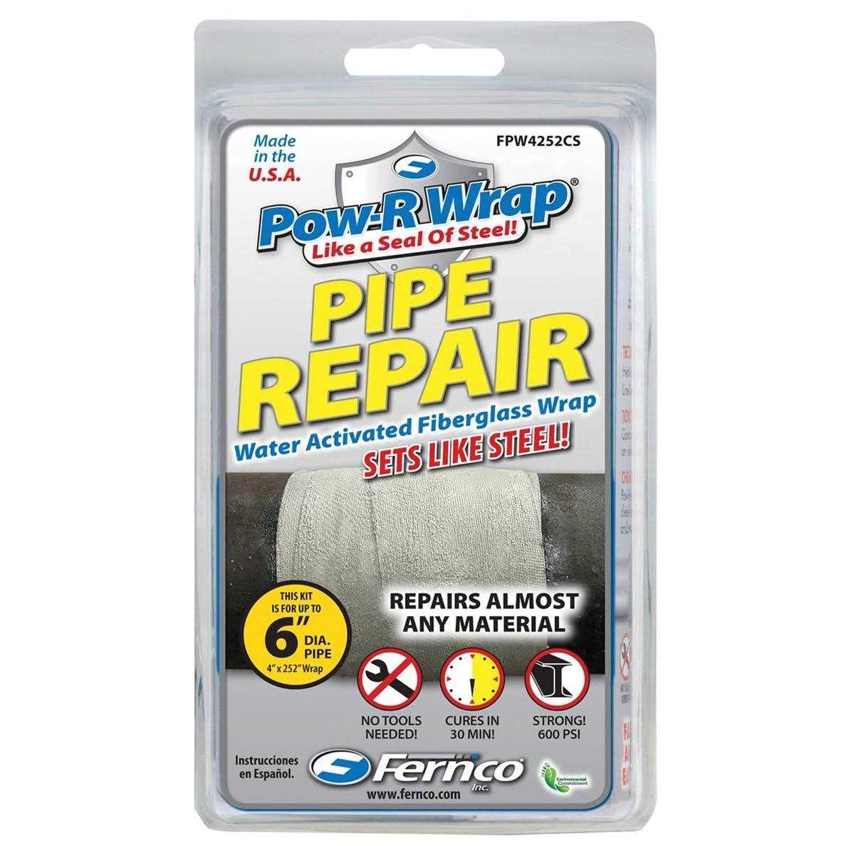 Fernco FPW4252CS Pow-R Wrap Plumbing Pipe Repair Kit - Cheap Fitting