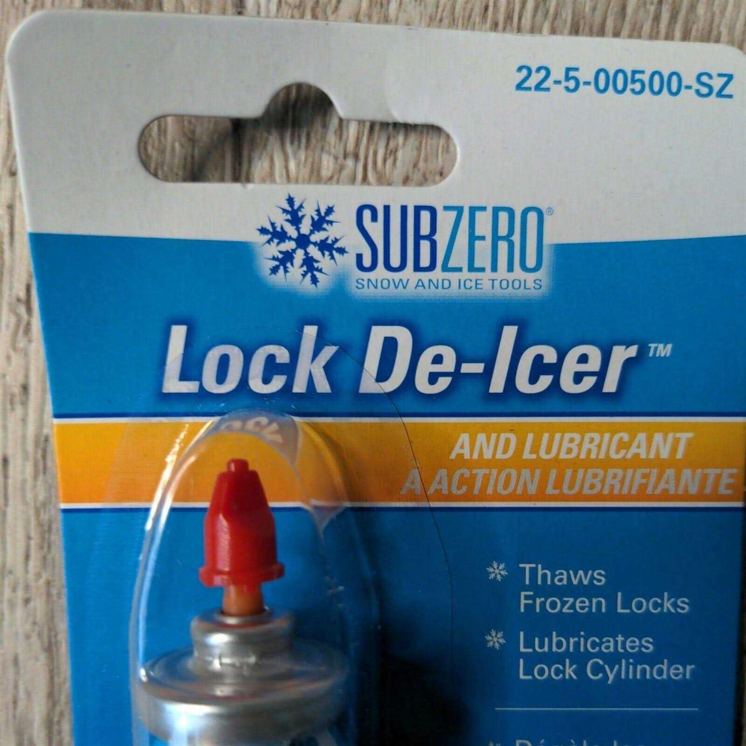 Subzero Lock De-Icer - Cheap Fitting