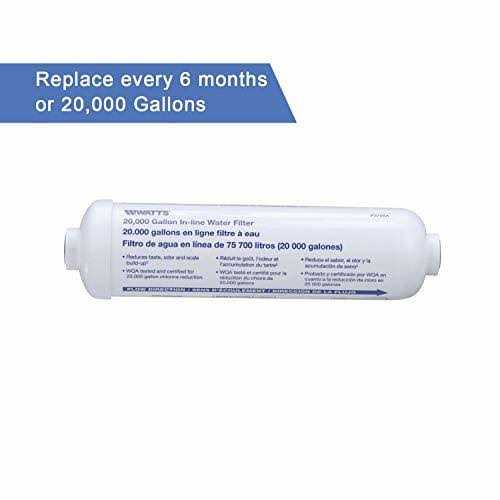 Watts Water Quality & Conditioning Products Watts Inline Water Filter 20,000 gallon Capacity B392395 - Cheap Fitting