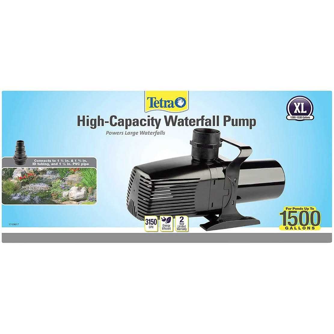 Tetra Pond High Capacity Waterfall Pump - Cheap Fitting