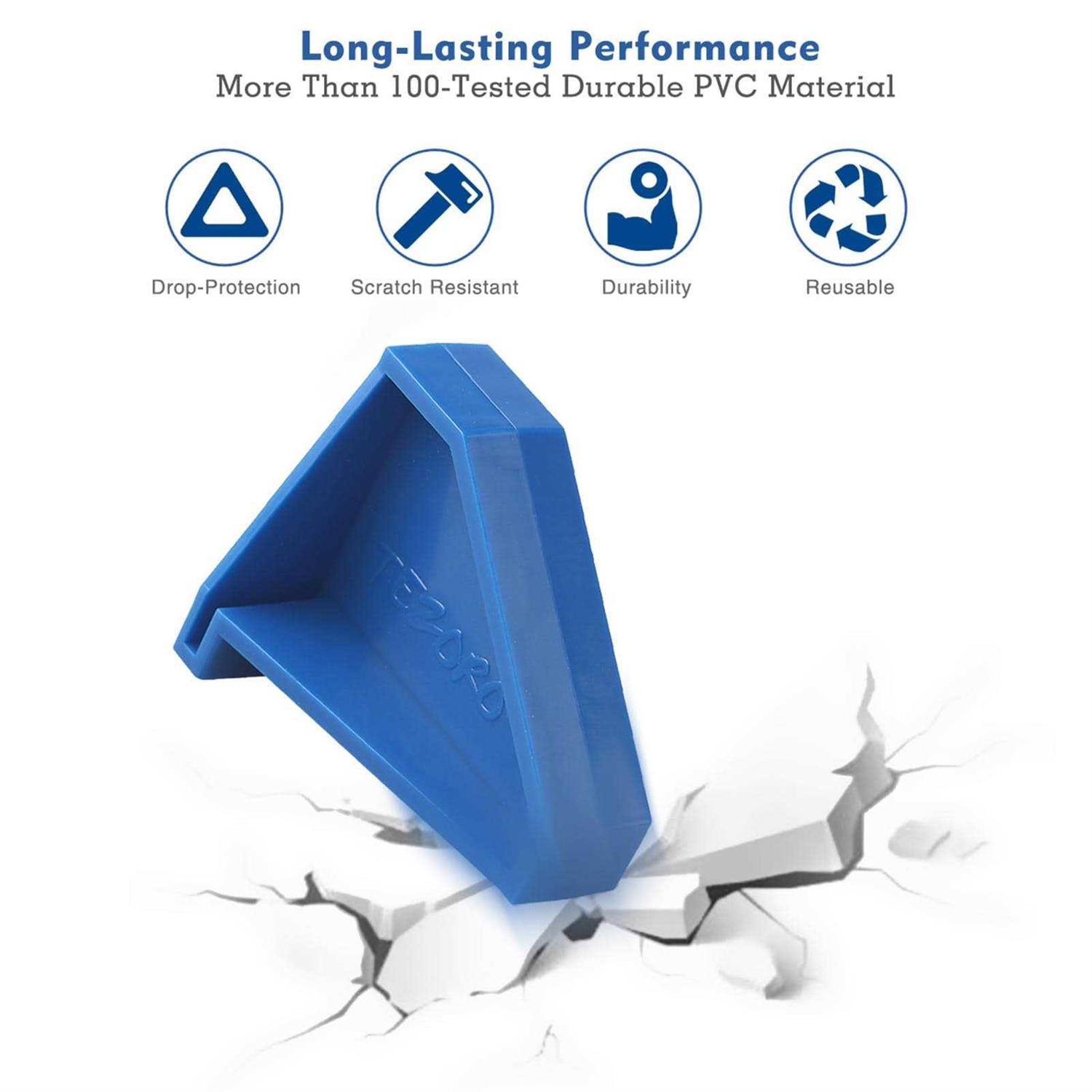 Tezoro Flooring Spacers,Laminate Wood Flooring Tools,Compatible w/Vinyl Plank - Cheap Fitting