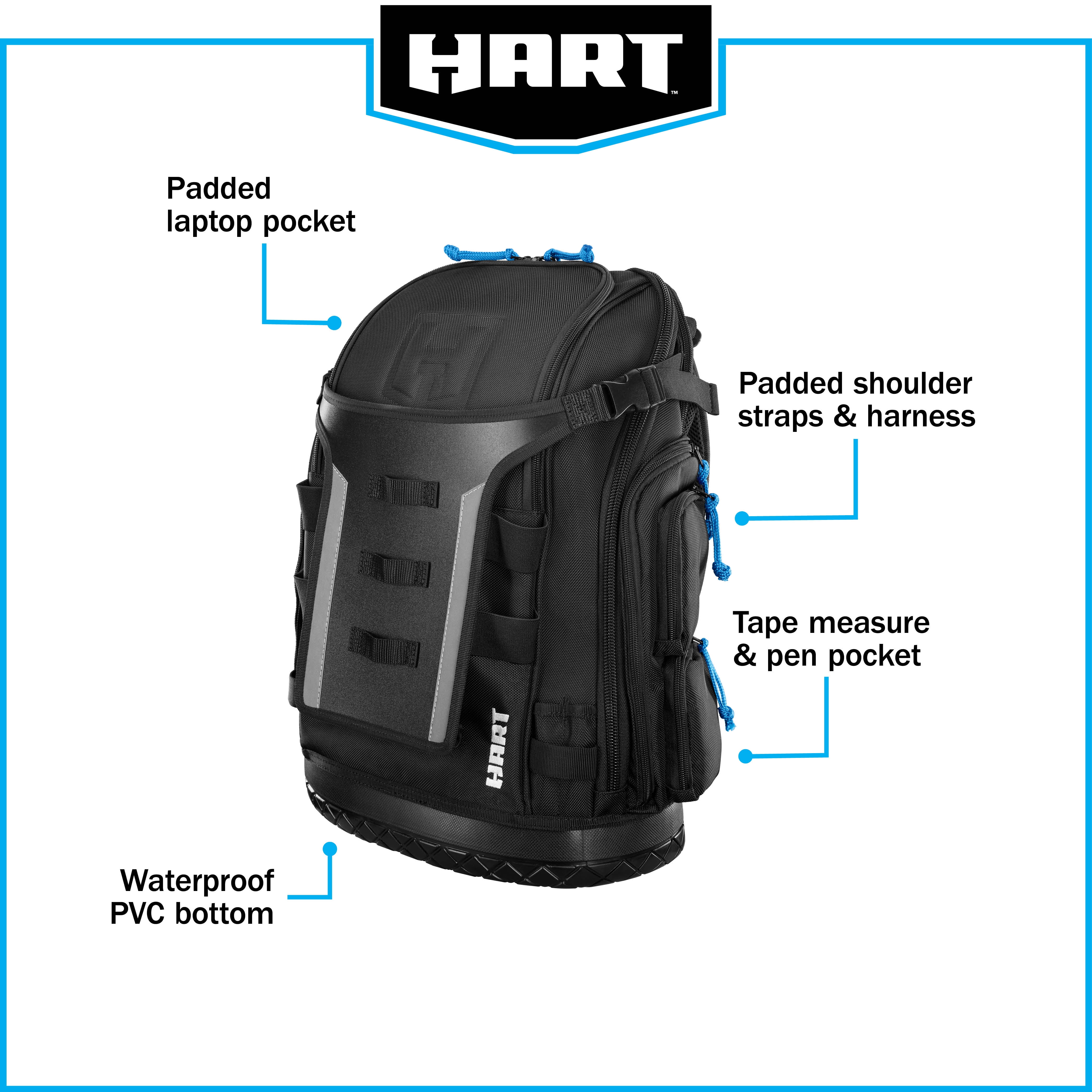 HART Hard Bottom Tool Backpack - Cheap Fitting