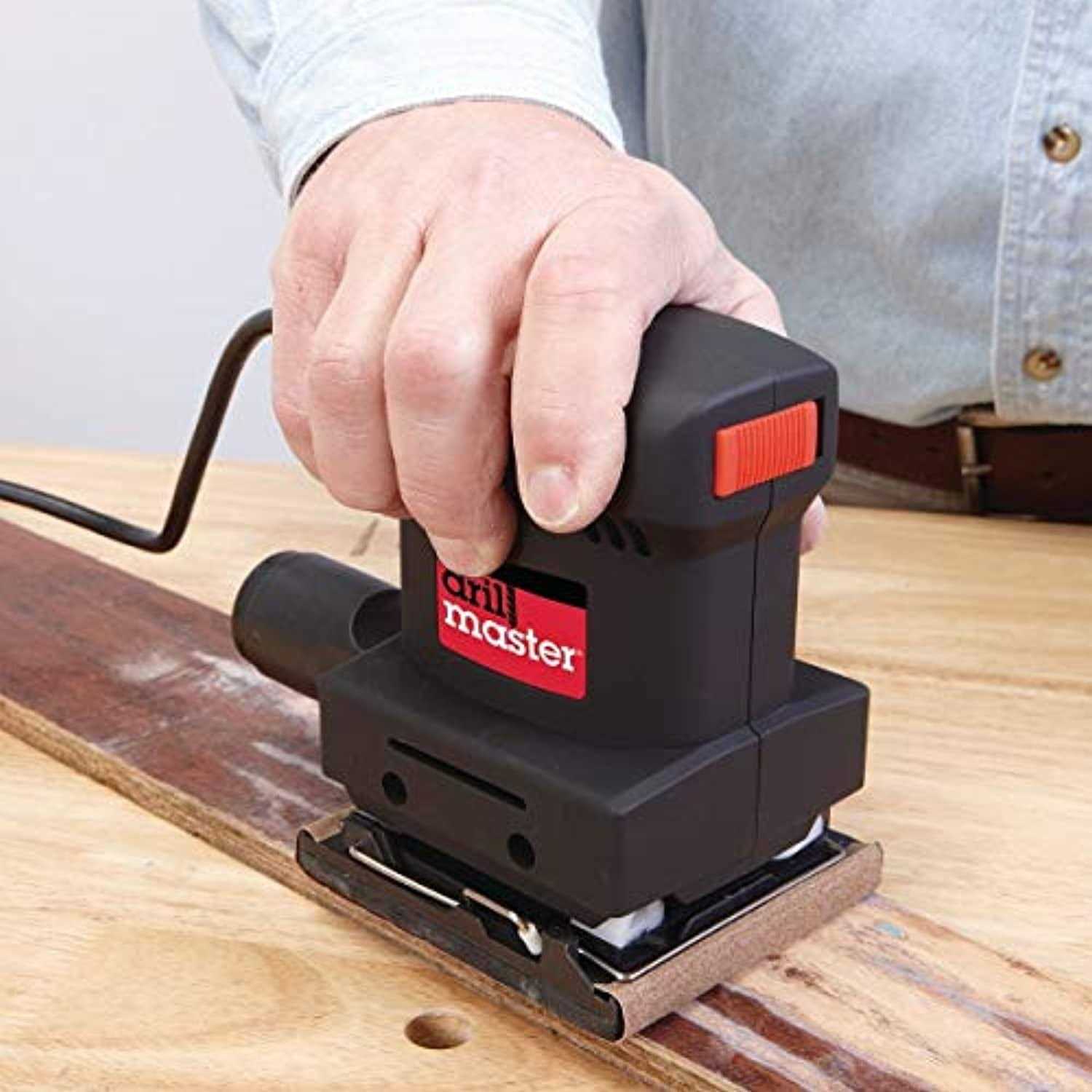 Drill Master 1/4 Sheet Orbital Palm Sander - Cheap Fitting