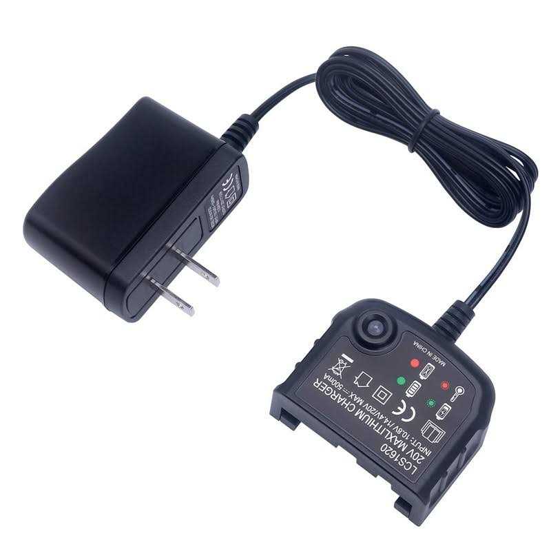 Elefly LCS1620 20V Lithium Battery Charger Compatible with Black & Decker 20V Lithium Battery LBXR20 LBX20 LB20 LBXR20-OPE LBX4020 LB2X4020 LBXR2020 - Cheap Fitting