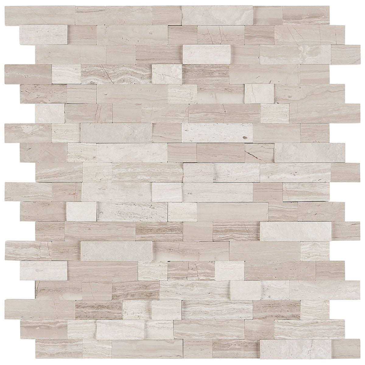 Ivy Hill Tile Luxe Core Brick 10.82 in. x 11.8 in. Marble Peel and Stick Tile - Cheap Fitting