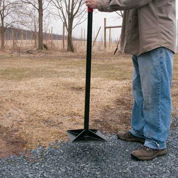 Razor-Back 44.4 in. Tamper Steel 30005 - Cheap Fitting