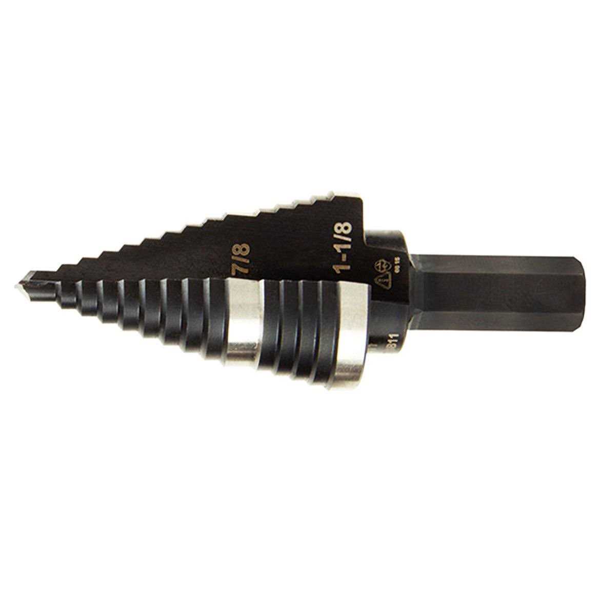 KTSB11 Klein Tools Step Drill Bit Double Fluted #11 - Cheap Fitting