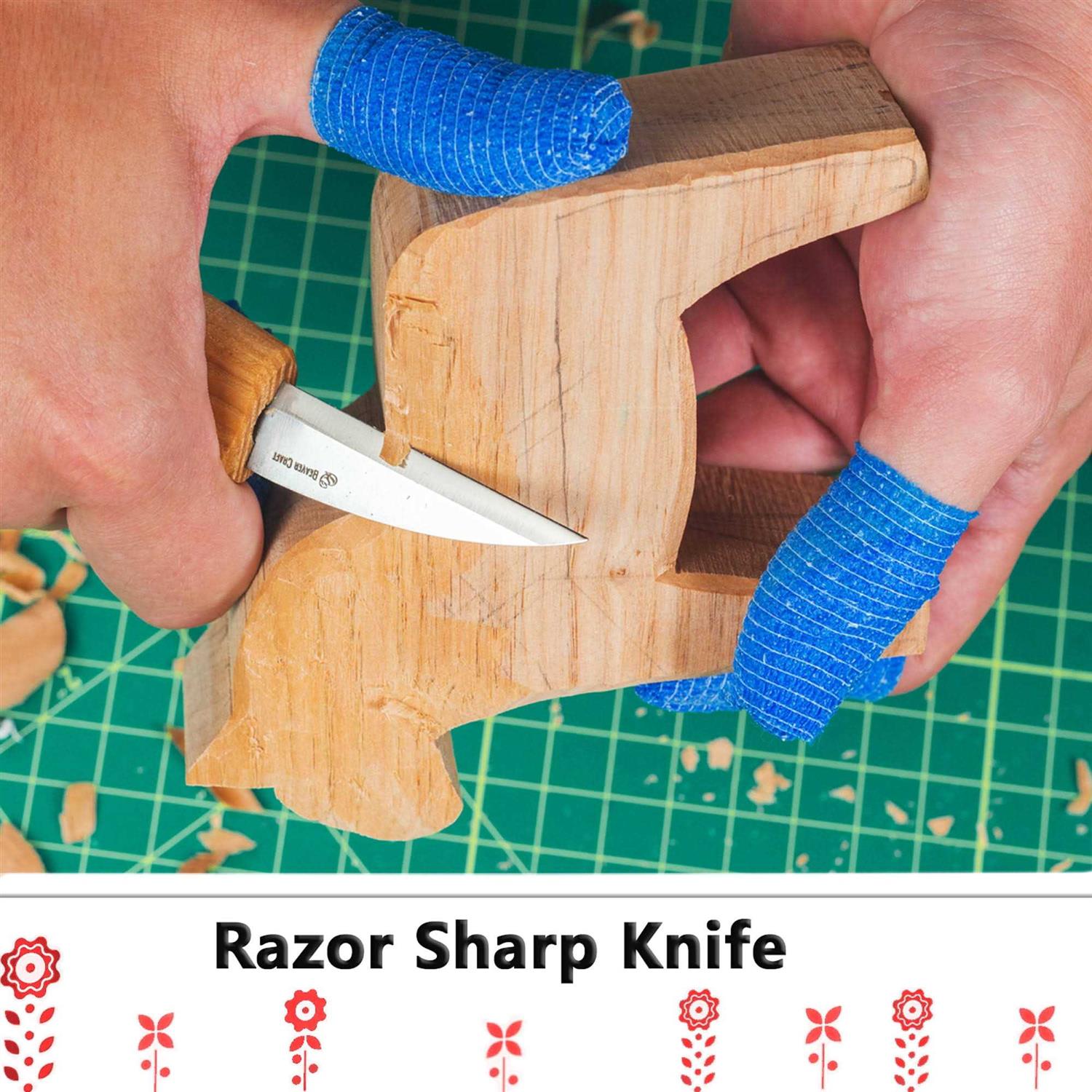 Beavercraft Dala Horse Carving Kit - Cheap Fitting