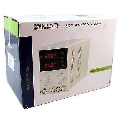 Korad KD3005D Precision Variable Adjustable 30v 5A DC Linear Power Supply Digital Regulated Lab Grade - Cheap Fitting