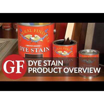 General Finishes Water Based Dye Stain - Cheap Fitting