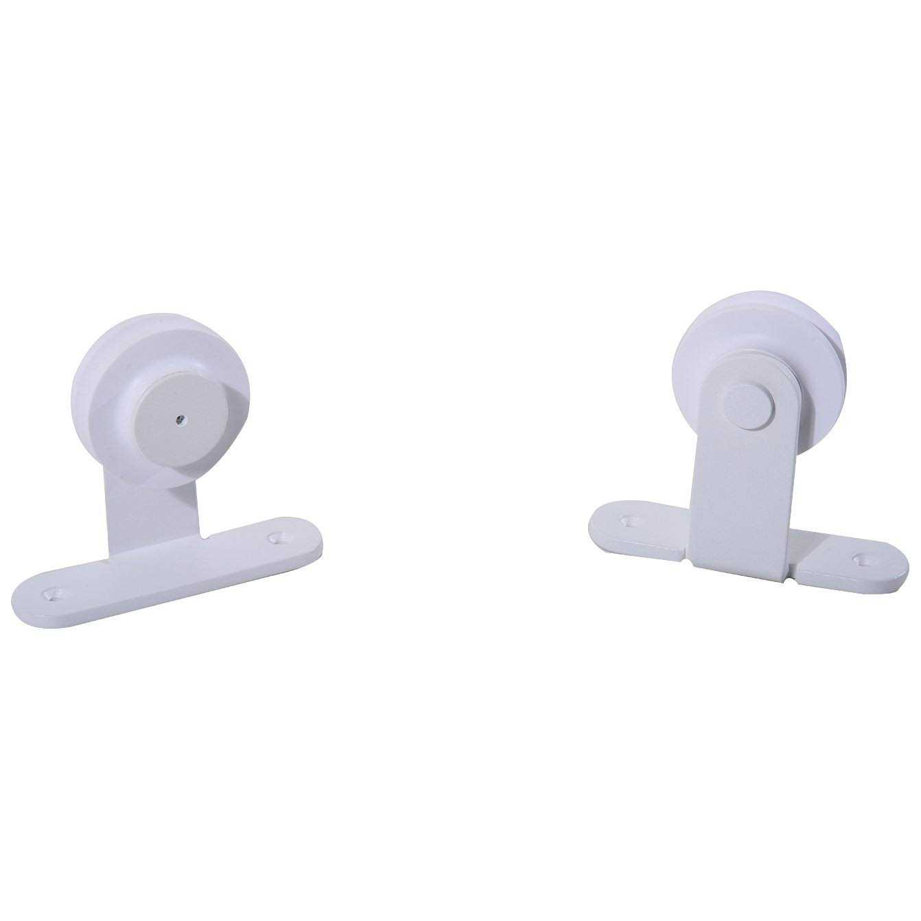 HomCom Sliding Barn Door Hardware Kit - Cheap Fitting