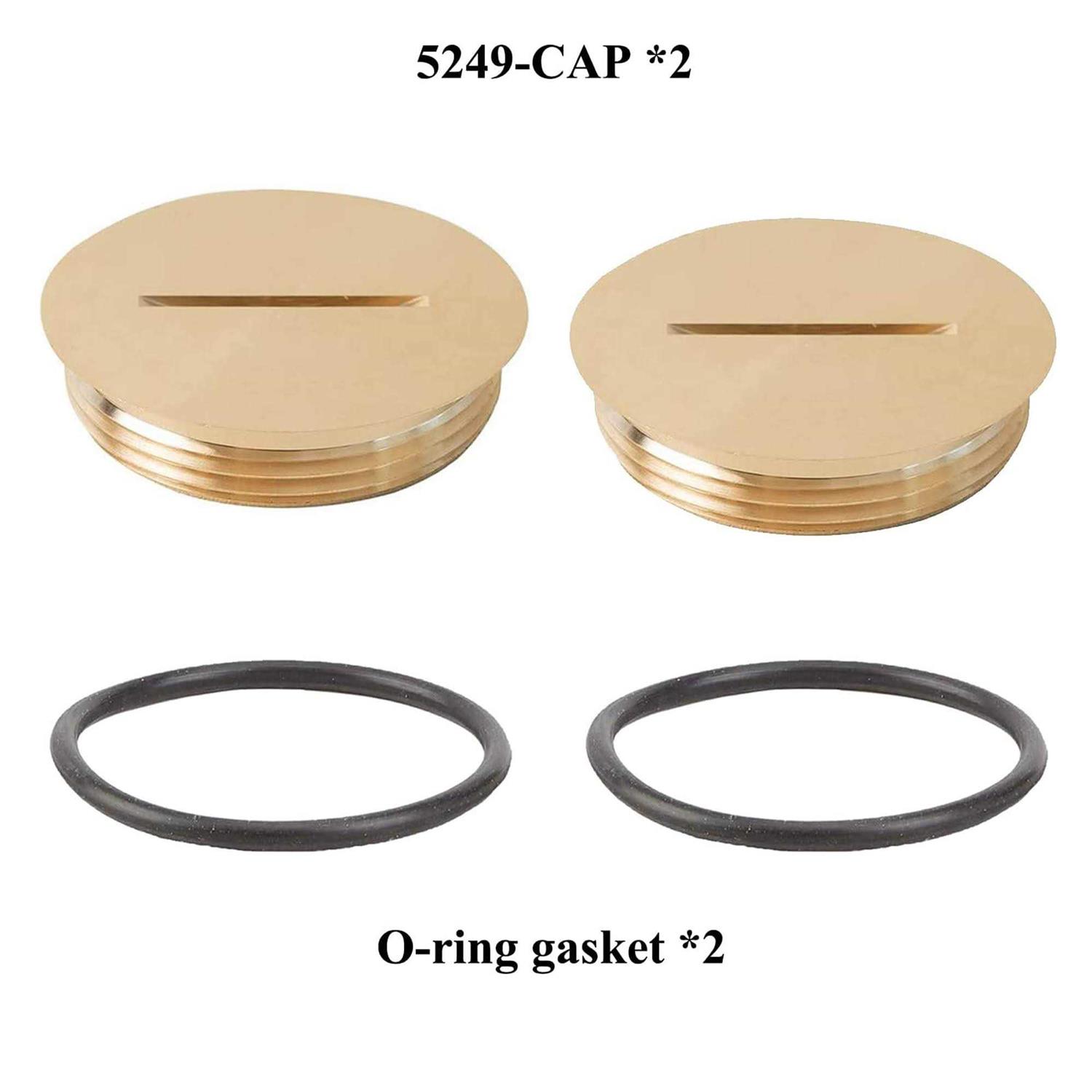 2 in Pack 5249 Cap with O-Ring for Floor Box - Cheap Fitting