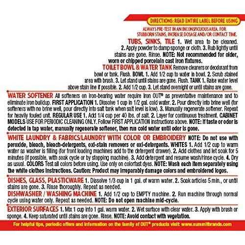 Iron Out Rust Stain Remover - Cheap Fitting