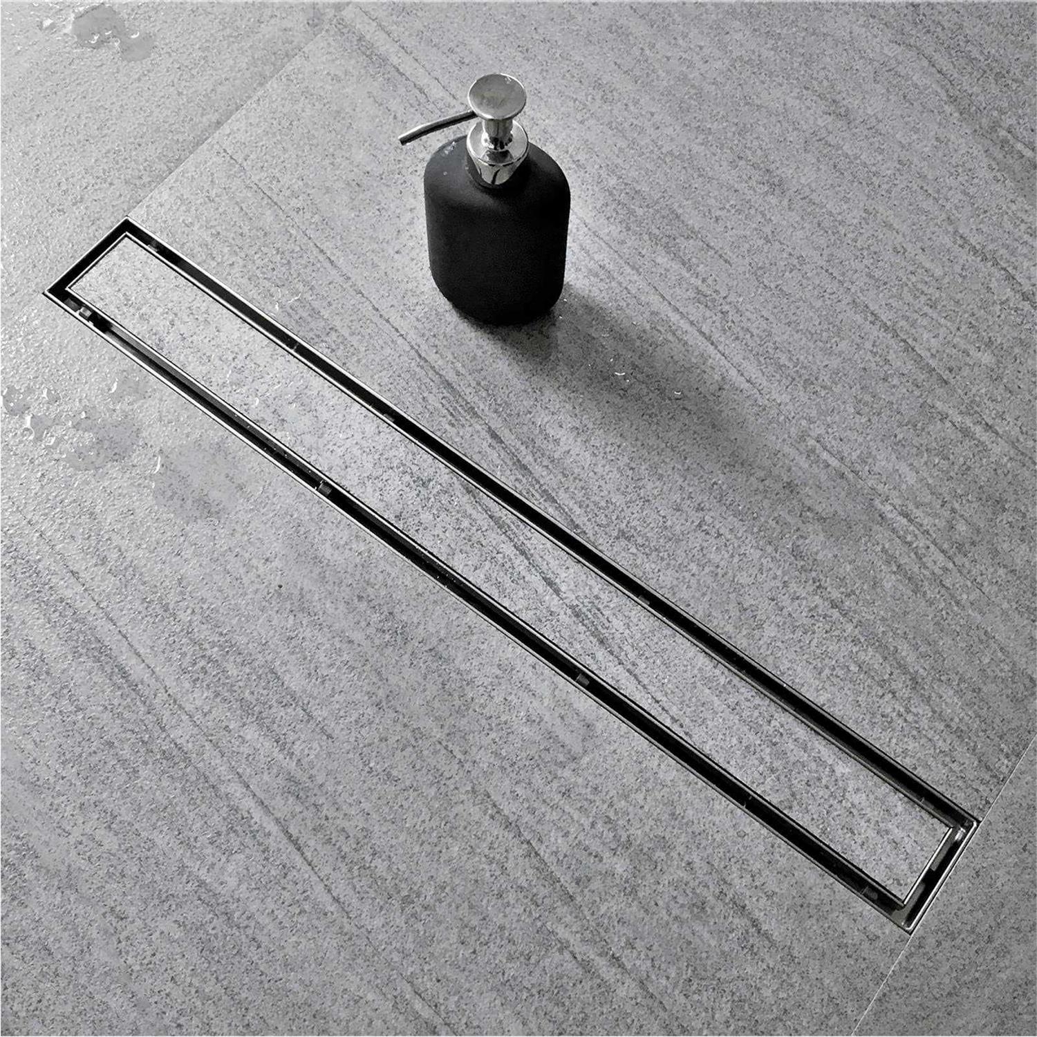 Neodrain Linear Shower Drain with Tile Insert Grate - Cheap Fitting