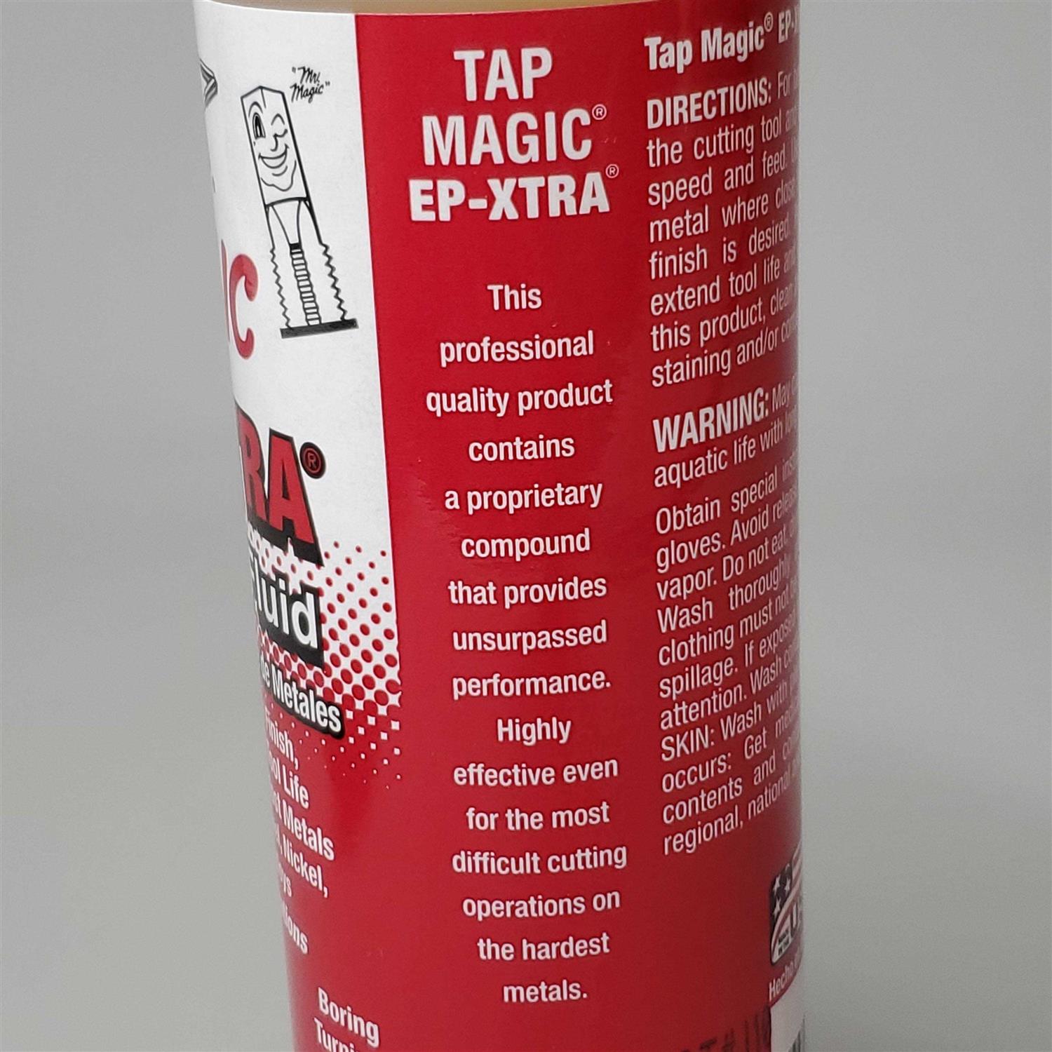 Tap Magic 10016E EP-Xtra Cutting Fluid 16 oz - Cheap Fitting