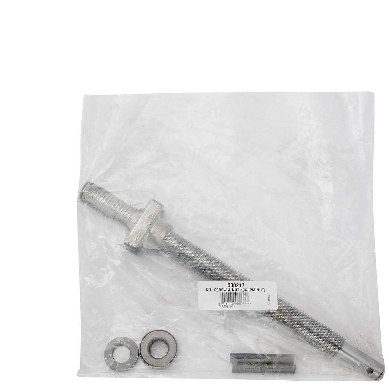 Reese Replacement Part Screw & Nut Kit 10K - Cheap Fitting