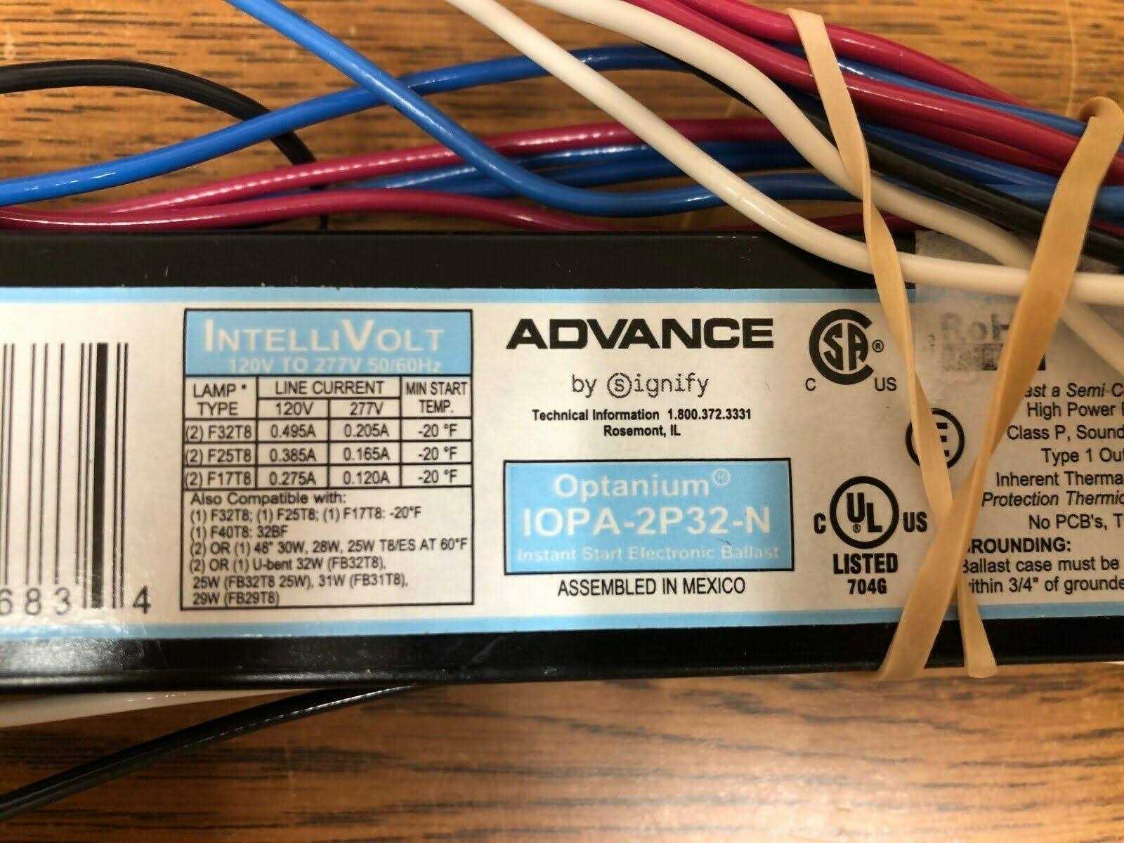 IOPA-2P32-N Advance Optanium Electronic Ballast - Cheap Fitting
