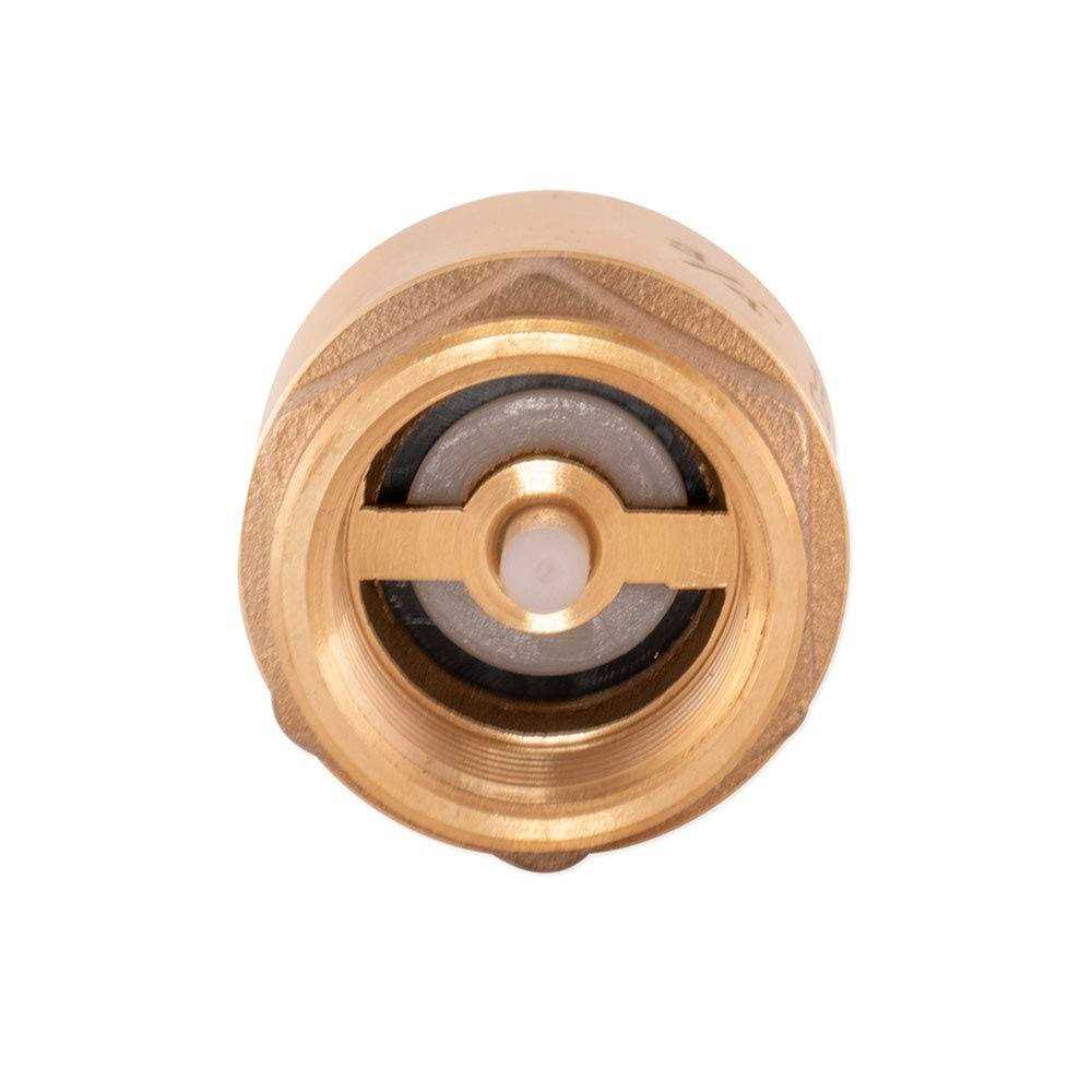Ez-flo 3/4 In. Brass In-Line Check Valve 20403lf - Cheap Fitting