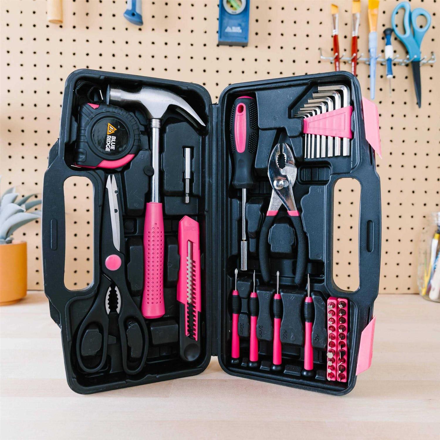 Blue Ridge Tools Household Pink Tool Kit - Cheap Fitting