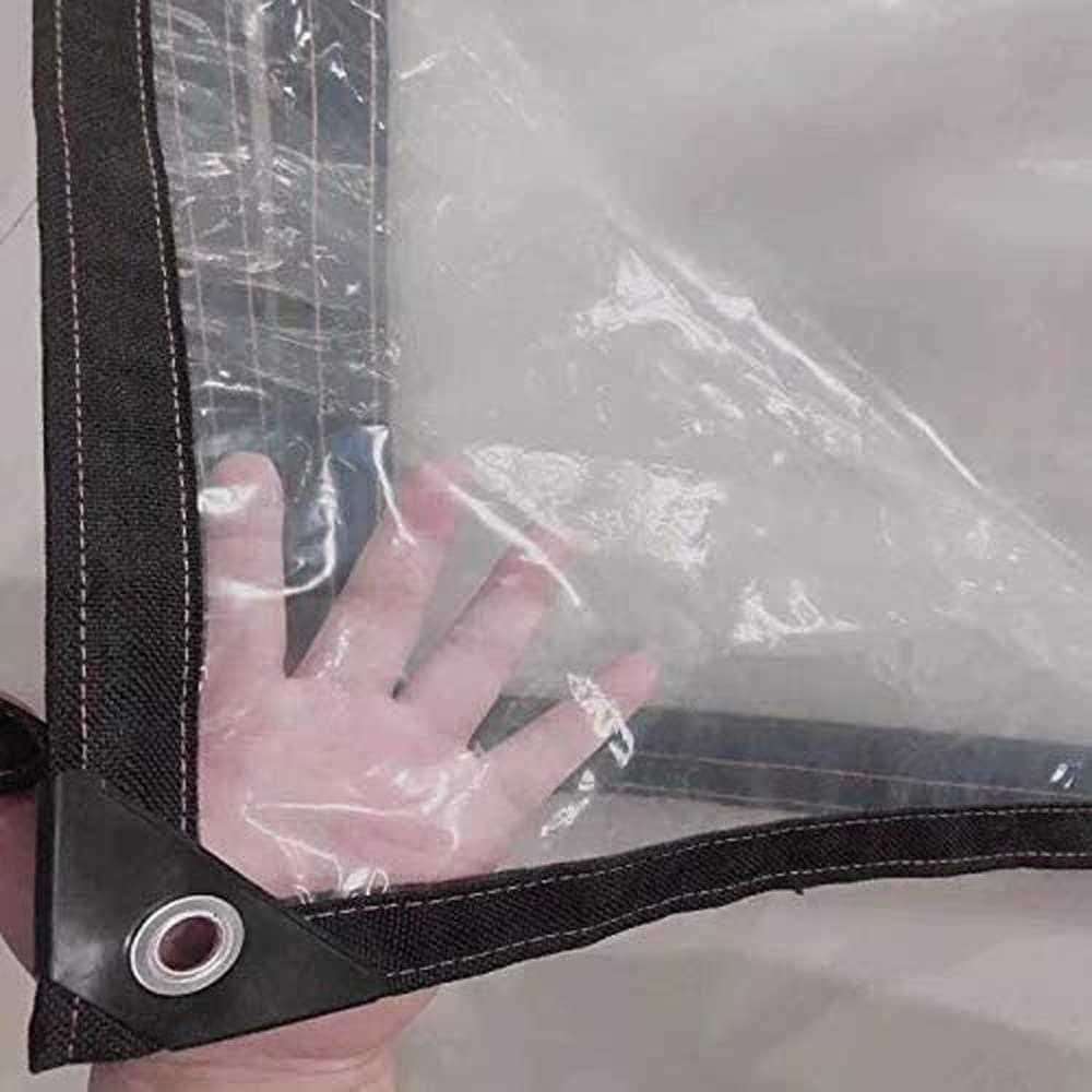 Clear Tarps Heavy Duty Waterproof for Greenhouse Garden Patio - Cheap Fitting