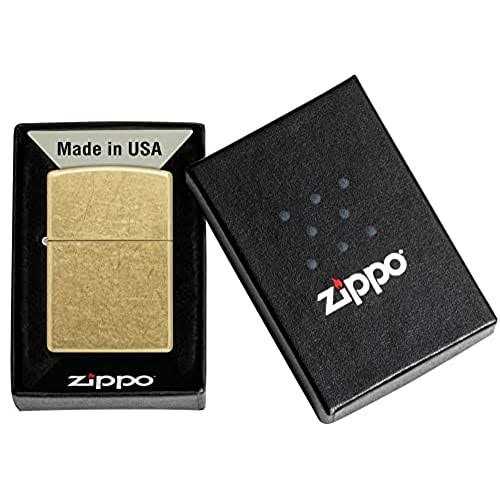Zippo Street Brass Classic Pocket Lighter - Cheap Fitting