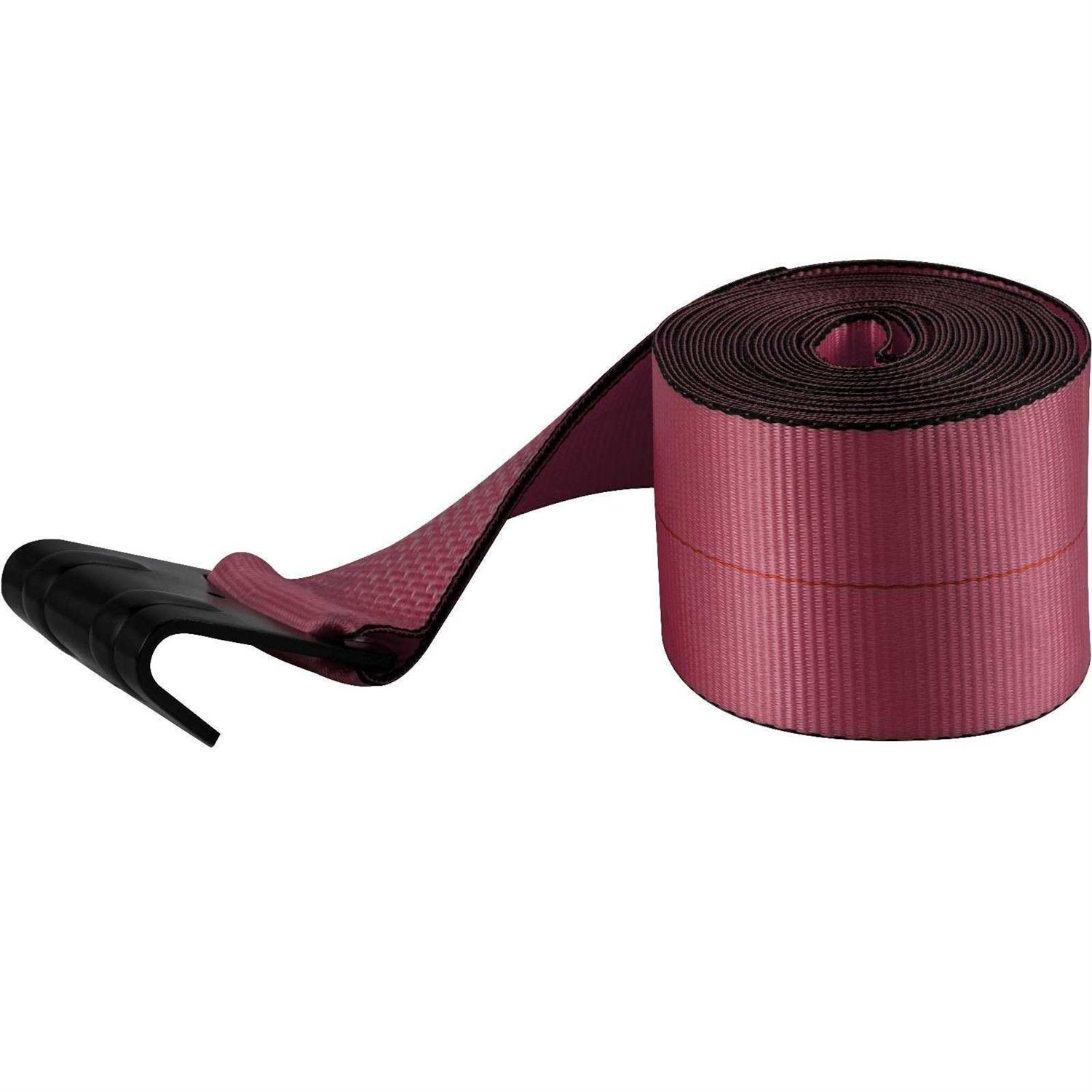 VEVOR Truck Straps Winch Straps 4 inchx30′ with Flat Hook for Towing - Cheap Fitting