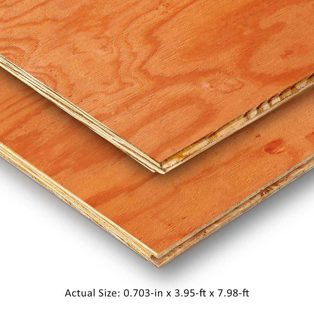 23/32in. x 4 ft. x 8 ft T&G Dryply Plywood 673014 - Cheap Fitting