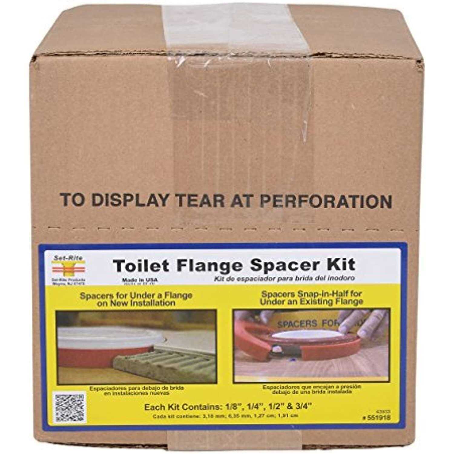 Oatey Set-Rite Toilet Flange Spacer Kit 43406 - Cheap Fitting