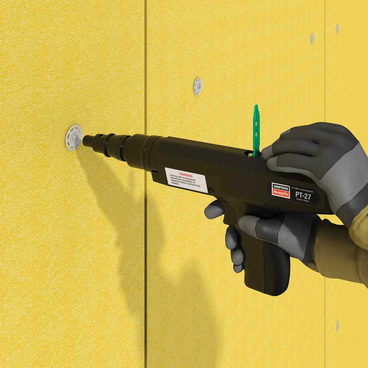 Simpson Strong Tie-PINWP Powder-Actuated Plastic-Washered Pin for Insulation Board - Cheap Fitting