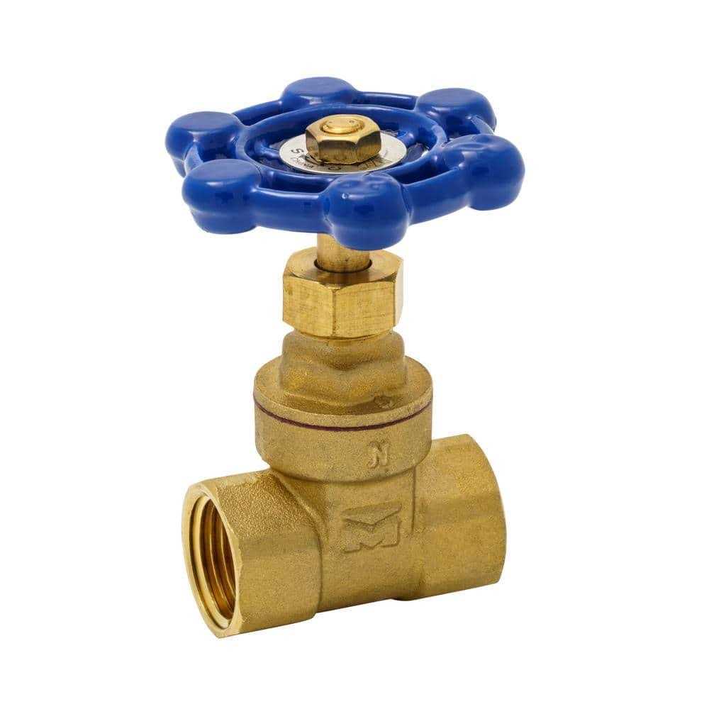 Everbilt Brass FPT Compact-Pattern Threaded Gate Valve - Cheap Fitting