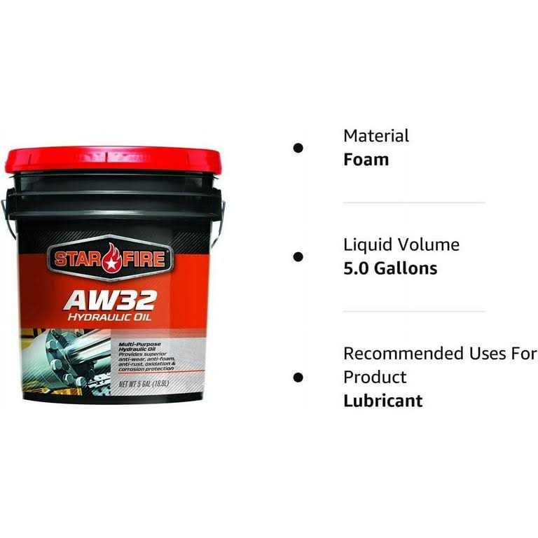 Starfire Premium Lubricants AW 32 Hydraulic Oil - Cheap Fitting