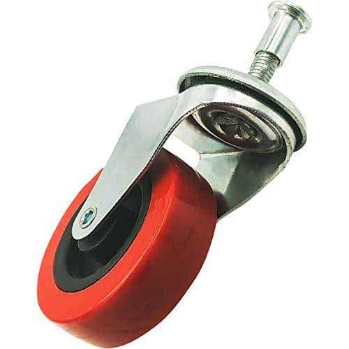 Online Best Service 6 Pack Heavy-Duty 2.5 Swivel Caster Wheel Creeper Service Cart Stool Post Mount - Cheap Fitting