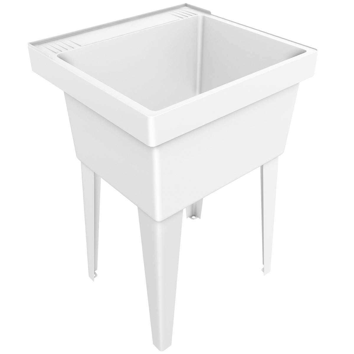 PROFLO PFLT2123 23 Single-Basin Free Standing Laundry Sink - Cheap Fitting