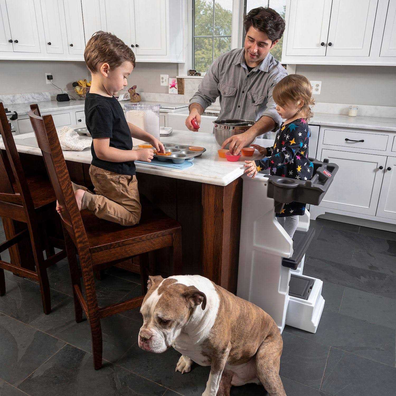 Step2 Mobile Helper Toddler Tower, Grey - Cheap Fitting