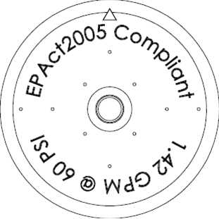 T S Brass 001121-45 Spray Valve Face - Cheap Fitting