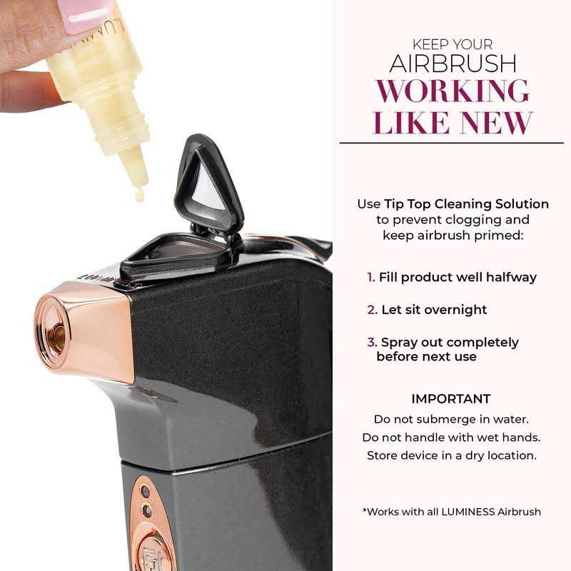 Luminess Breeze Duo Airbrush Makeup System Coverage – 9-Piece Kit includes 2x Silk Airbrush Foundation - Cheap Fitting