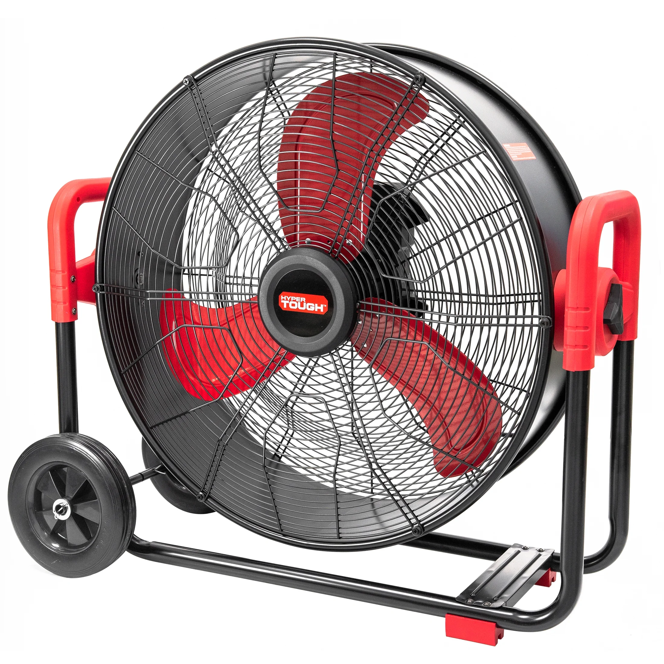 Hyper Tough New 24 inch Brushless DC Motor Drum Fan Black - Cheap Fitting