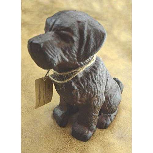 Lulu Decor Cast Iron Decorative Dog Door Stopper - Cheap Fitting