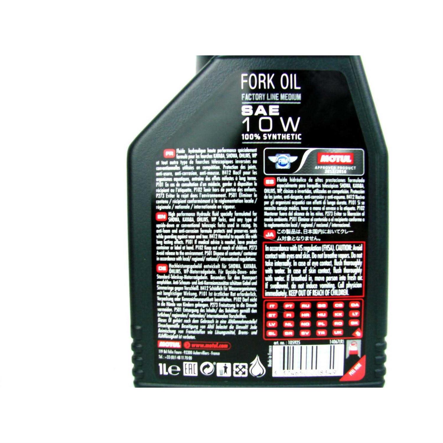 Motul Expert Fork Oil - Cheap Fitting