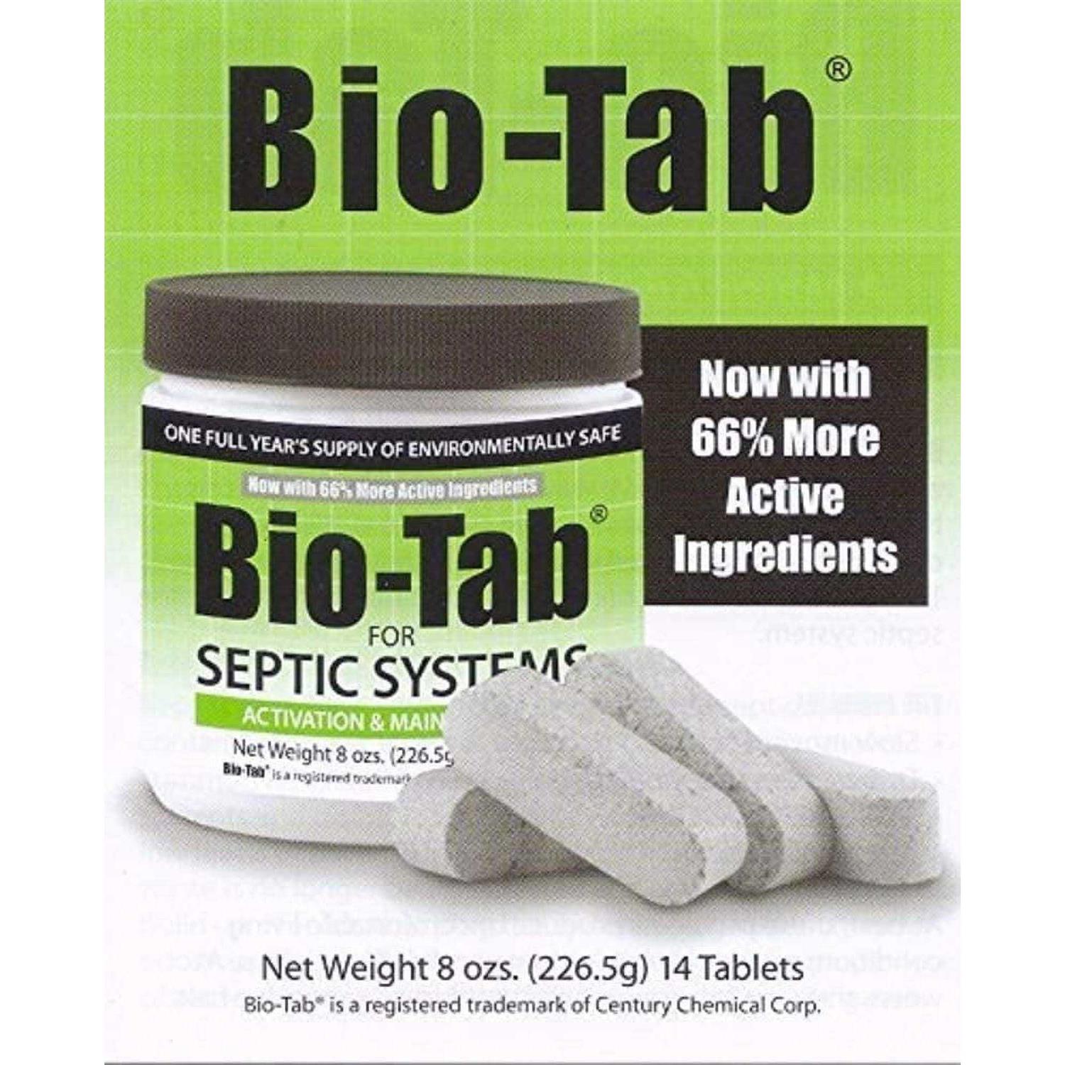 Bio-tab for Septic Systems 8 Oz 14 Tablets - Cheap Fitting