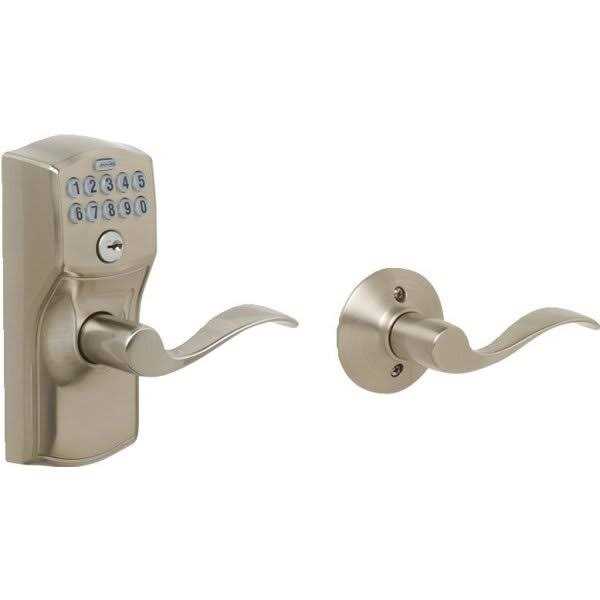 Schlage Camelot Keypad Entry with Auto-Lock Door Accent Lever - Cheap Fitting