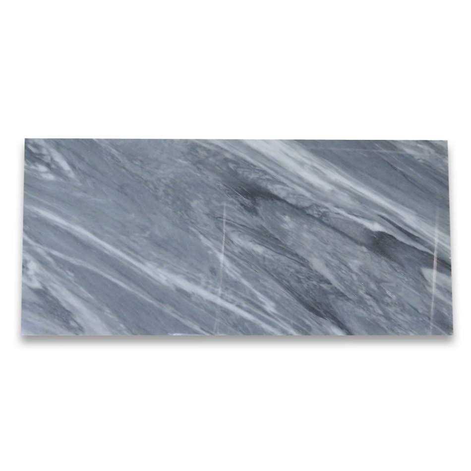 Bardiglio 12 x 24 Marble Grid Mosaic Wall & Floor Tile Marble Online - Cheap Fitting