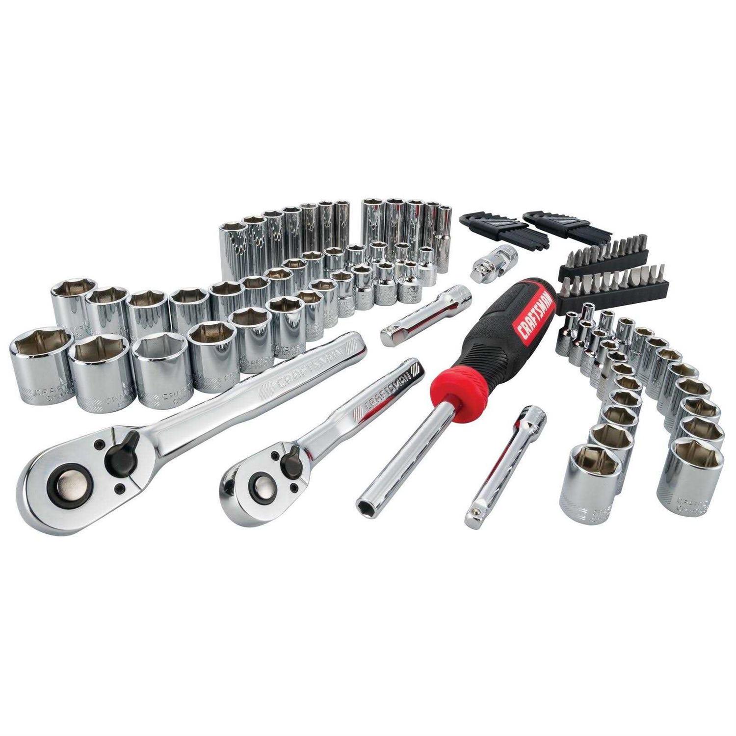 Craftsman Mechanic Tool Set 104 pieces - Cheap Fitting