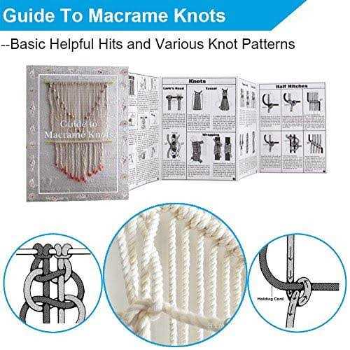 Xkdous Macrame Cord Natural Cotton Macrame Rope - Cheap Fitting