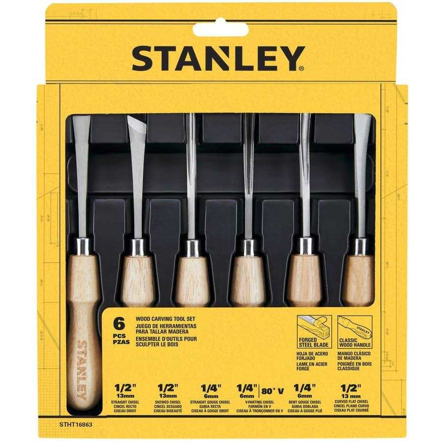 Stanley Wood Carving Set STHT16863 - Cheap Fitting