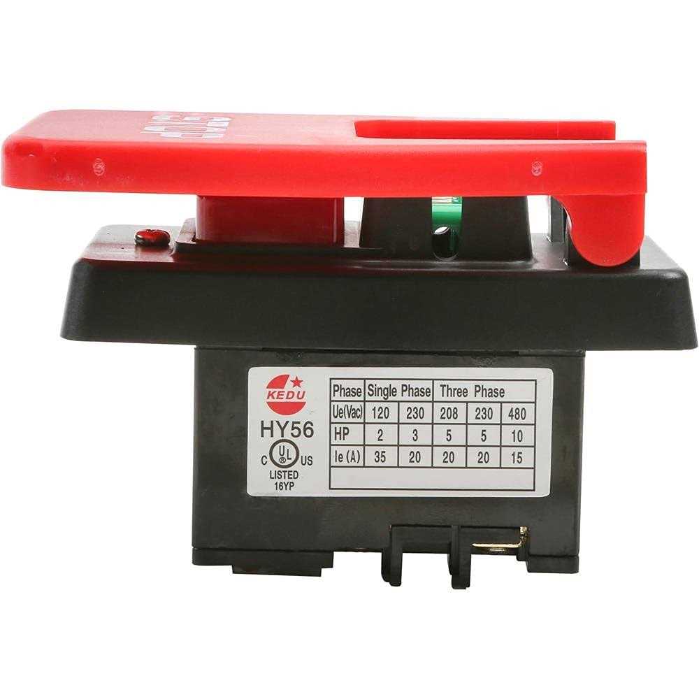 Woodstock D4151 110/220-volt Paddle Switch - Cheap Fitting